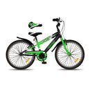 Bicicletta per Bambini 20" Stabilizzatori Freni Vbrake e Cavalletto Verde   