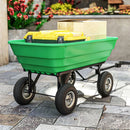 Set 2 Ruote per Carrello Ø25,5x7,5 cm Capacità 80 kg con Scanalature in Gomma e Acciaio Nero      