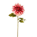 Set 6 Fiori Artificiali di Dalia Singola Altezza 64 cm 