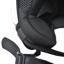 Casco Jet per Scooter Visiera Lunga e Parasole Taglia M Bianco