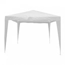 Gazebo Eco 3x3 m in Acciaio Bianco