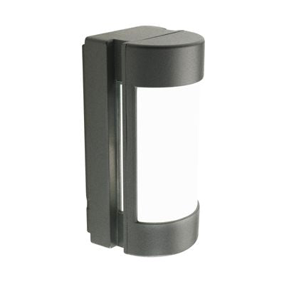 Lampada Applique Plafoniera con Aperture Laterali Colore Grigio per Esterno Linea Umbe Sovil prezzo