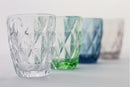 Set 6 Bicchieri Ø8x10 cm in Vetro Villa d'Este Home Tivoli Quarzo Trasparenti