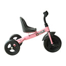 Triciclo per Bambini in Metallo con Campanello e Parafango Rosa 
