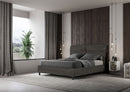 Letto Matrimoniale Nandy Grigio Varie Misure