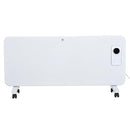 Termoconvettore Elettrico da Parete o Free Standing 2000W Bianco 