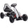 Go Kart Elettrico per Bambini 3-8 Anni 12V 3-5 km/h con Cintura di Sicurezza Capacità 30 kg Bianco
