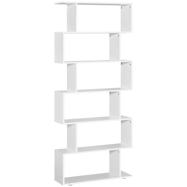 online Libreria di Design Mobili Ufficio Scaffale in Legno 80x24x191 cm Bianco