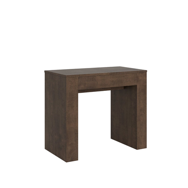 acquista Consolle Allungabile 90-307x49x78 cm in Nobilitato Marrone