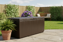 Baule Cassapanca da Esterno 123x57x54 cm in Resina Keter Springwood Marrone