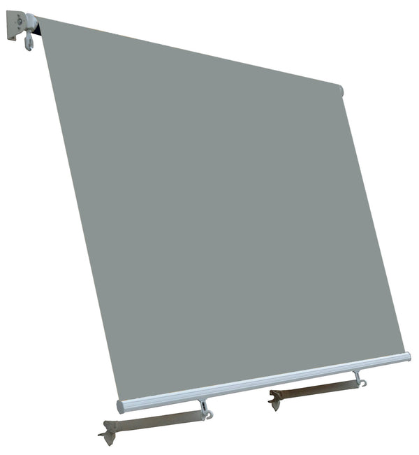 Tenda da Sole a Caduta con Bracci 300x245 cm Grigio prezzo