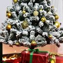 Albero di Natale Artificiale Innevato 140 cm 400 Punte  Verde