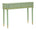 Console Camille Verde 101x37x78 cm in Pino e MDF e Ferro