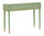 Console Camille Verde 101x37x78 cm in Pino e MDF e Ferro