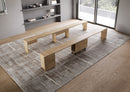 Panche Allungabili Inferiore e Superiore 72-300x26x60 cm Evolve Quercia Natura  