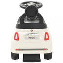 Macchina Cavalcabile per Bambini con Licenza Fiat 500 Bianca