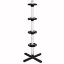 Albero Asta Porta Pneumatici Albero per Pneumatici Ferro Salvaspazio 4 Scomparti      