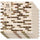 Set 10 Pannelli Adesivi Piastrelle da Parete 30,5 cm Decoro Mosaico Mattoncini in PVC Marrone