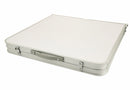 Tavolo Pieghevole da Giardino Picnic con 4 Sgabelli Soriani Pic-Wick Bianco