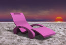 Lettino Chaise Longue Galleggiante da Esterno Giardino Arkema Serendipity Verde