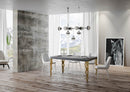 Tavolo Allungabile 180-284x90x77 cm Karamay Cemento