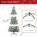 Albero di Natale Artificiale 210 cm 829 Rami 250 Luci LED Colorate Verde