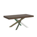 Tavolo Allungabile 200-460x90x77 cm Volantis Noce Telaio 4A 
