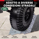 Macchina Elettrica per Bambini Licenza Ufficiale Land Rover Defender 12V con Telecomando Rosso  