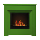 Camino a Bioetanolo da Pavimento 96x35xH96 cm Bellini Verde