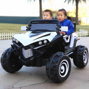 Macchina Elettrica per Bambini 2 Posti 12V Kidfun Fuoristrada 4x4 Rosso