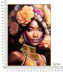 Dipinto su Tela con Cornice Zena 72x4,5x102 cm in Metallo e Abete e Tela      