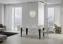 Tavolo 180x90x77 cm Flame Fix Bianco Frassino