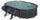 Piscina Ovale Fuori Terra 500x300xh132 cm in Acciaio e PVC Gre Granada