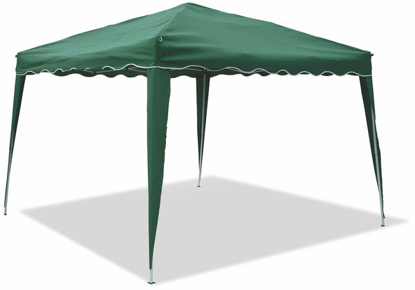 Gazebo da Giardino in Alluminio Richiudibile 3x3m Soriani Tenerè Verde sconto