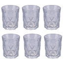 Set 6 Bicchieri Acqua Glace Elegance in Vetro VdE Tivoli 1996 Trasparente