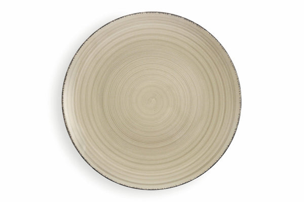 online Set 6 Piatti Frutta in Gres Ø19,3 cm Villa d'Este Home Tivoli Grigio New Baita