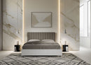 Letto Matrimoniale Kaia Cappuccino Varie Misure