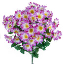 Set 2 Mazzo di 18 Margherite Artificiali Altezza 61 cm 