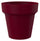 Vaso Ø80x72 cm in Resina Arkema POT S Ruby