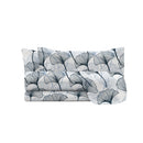 Set Lenzuola Infinity Sopra Sotto e Federe in Poliestere Ginko White  