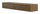Mensola da Parete con 2 Cassetti 88,2x13,4x23,7 cm in Fibra di Legno Domino Maxi Rovere Tabacco