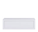 Mensola da Parete 1 Cassetto 45x13,4x23,7 cm in Fibra di Legno Lego Maxi Bianco