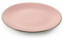 Set 6 Piatti Piani Ø26,5x2,5 cm in Gres Villa d'Este Home Tivoli Royal Passion Rosa
