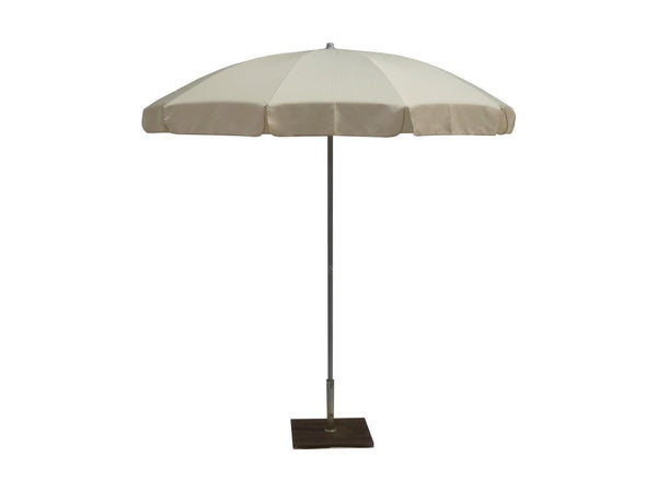 Ombrellone da Giardino Ø2,4 m Palo Ø33 mm in Acciaio Maffei Novara Ecru sconto