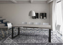 Tavolo Allungabile 130/234x90 cm Tecno Cashmere Gambe Antracite      
