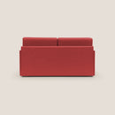 Divano Letto 2 Posti 149x90x96 cm in Tessuto Rosso