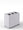 Pattumiera a 3 Scomparti Totale 24 L 48,5x25,5x39 cm con Contenitori Interni in Acciaio Verniciato Bianco