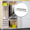Guide a Sfere per Cassetti con Estrazione Totale e Chiusura Soft H45 mm L500 Bianco Acciaio Emuca