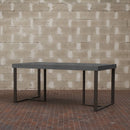 Tavolo 160x90x76 cm Apollo Fix Cemento