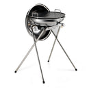 Barbecue a Gas con Cover Ompagrill Alueco 4776 Inox con Piastra in Alluminio Teflonato Ø47 cm Alimentazione GPL e Metano Struttura in Acciaio Inox      